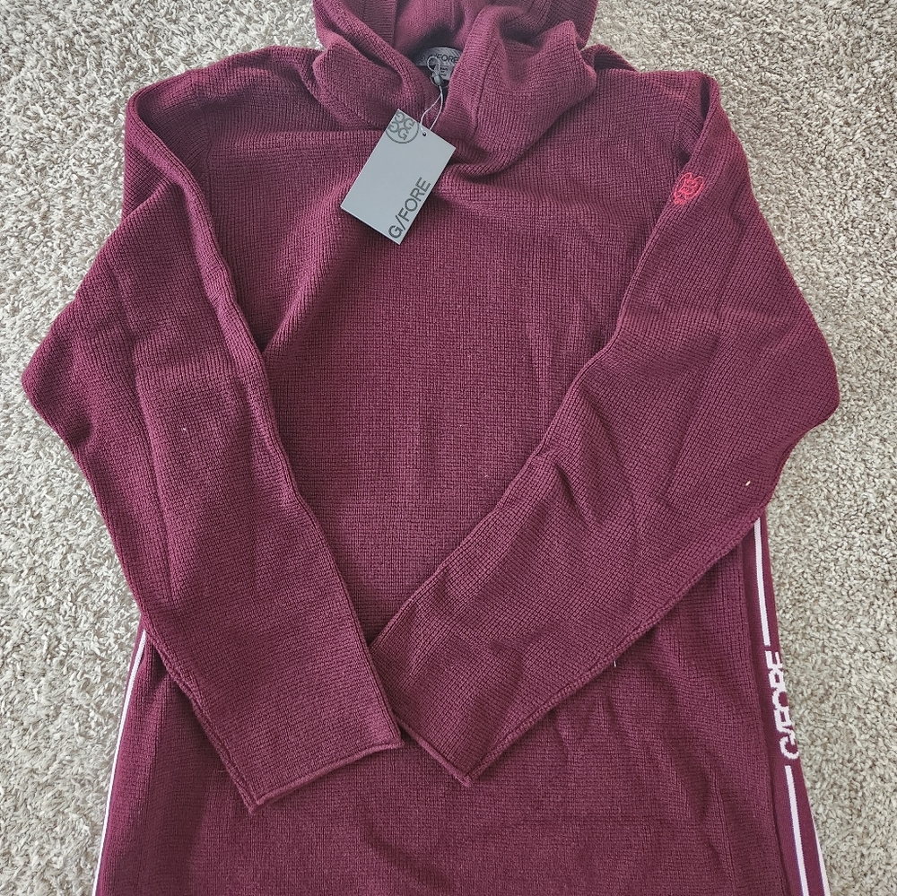 NWT G Fore waffle merino hoodie XL